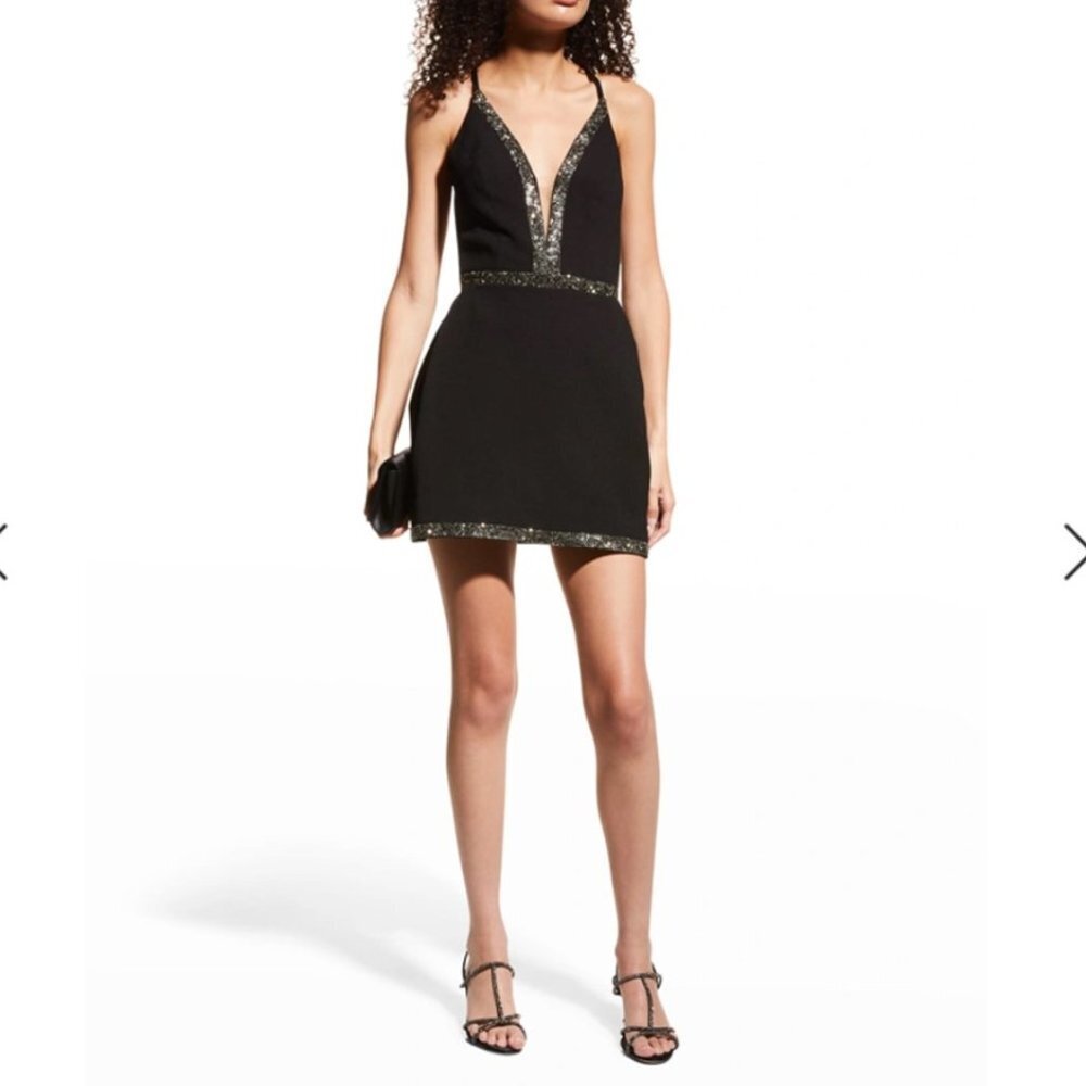 Helsi Isa Deep V-Neck Fit & Flare Dress